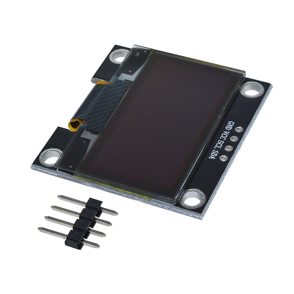 1.3inch OLED LCD Display 4Pin Module IIC I2C 128x64 3-5V Interface for Arduino Blue/White