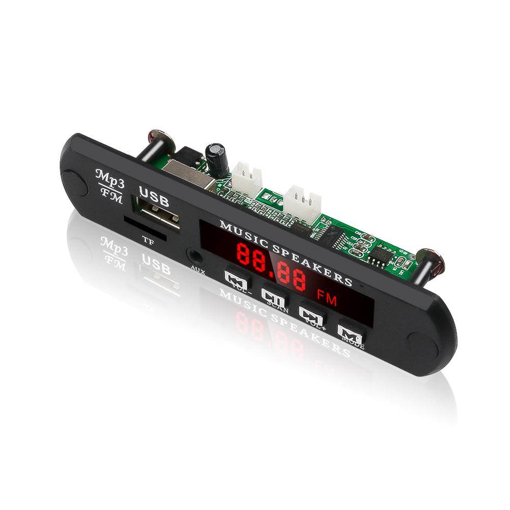 Bộ Giải Mã MP3 Radio Xe Hơi Không Bluetooth Bộ Giải Mã Âm Thanh Mô-đun Âm Thanh FM AUX 3.5MM DC 5V 12V