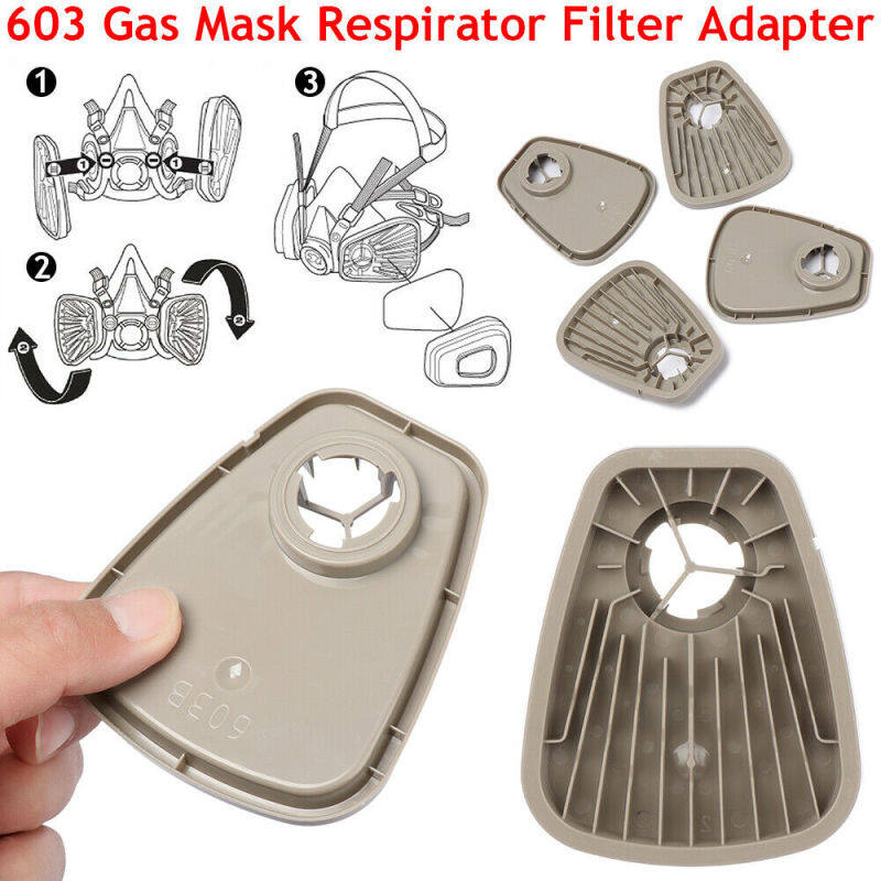 For 3M Safety 603 Filter Anti-dust Adapter Platform Gas Mask filter Respirator Parts Mask Respirator