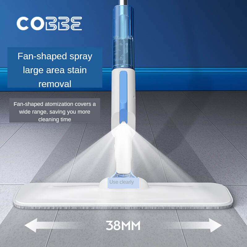 Cây Lau Nhà Cobbe, Cây Lau Nhà Xoay 360 Độ, Dụng Cụ Vệ Sinh Nhà Bếp