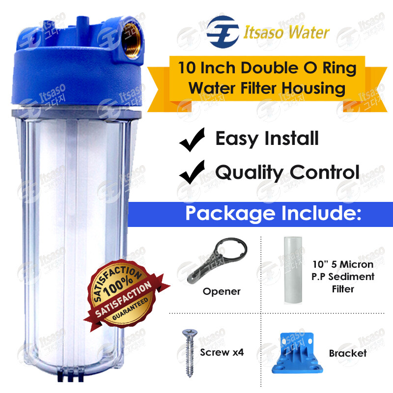 10 Inch Double O Ring Water Filter Casing (Housing) Lazada
