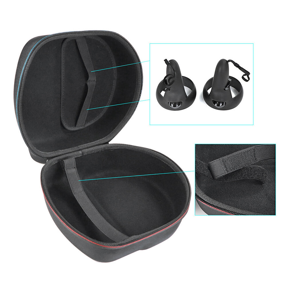 Travel Carrying Case for Oculus Quest 2 Quest VR Headset Touch Controllers Hard Shell EVA Storage Case