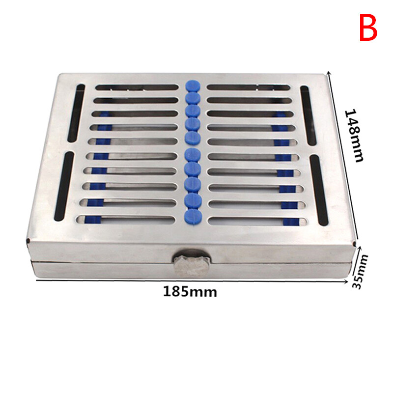 QIANYUE 1Pc Stainless Steel Dental Autoclavable Box Dentist Tools ...