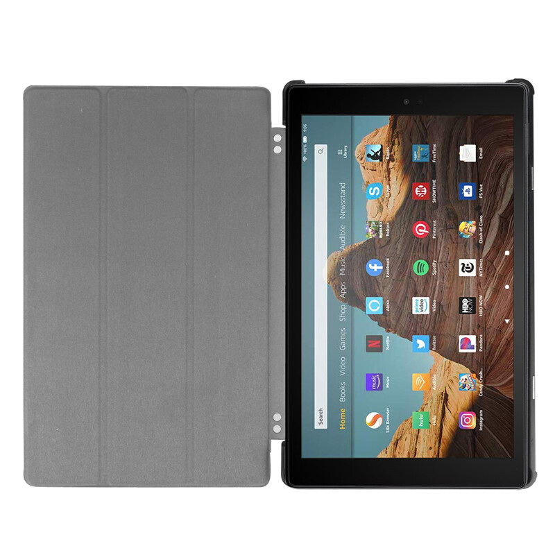 Ốp Bảo Vệ Cho Vỏ Cứng Amazon Fire HD10 2019, Giá Đỡ HD 10 2017