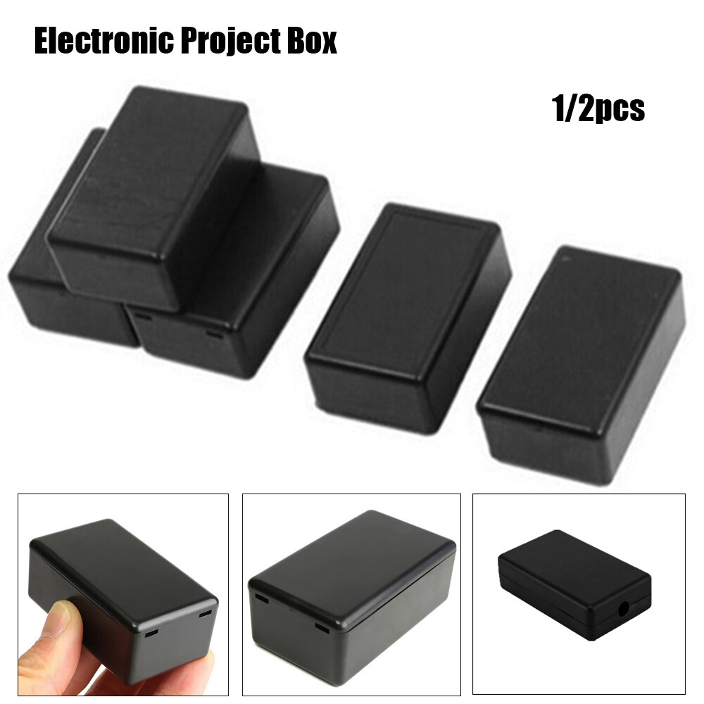 Electronic Enclosure Project Box 100x60x25 ABS Plastic Screwless Electric 
