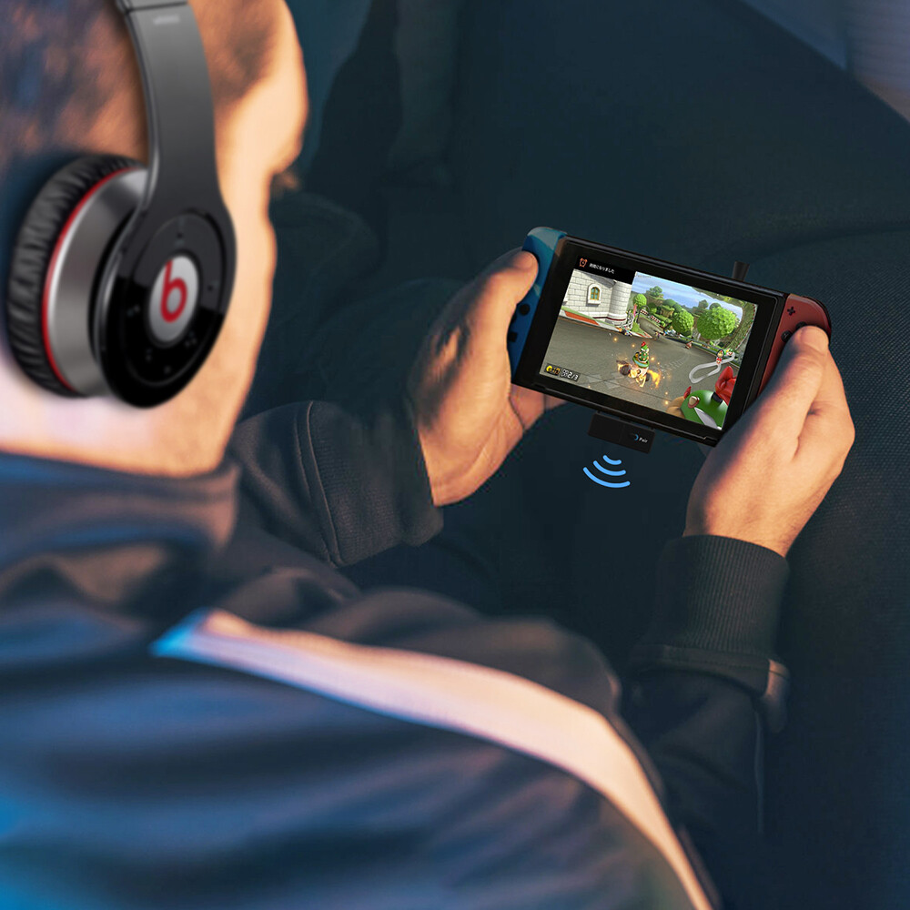 Máy phát Bluetooth vaorlo Type-C v5.0 A2DP SBC độ trễ thấp với Mic cho Nintendo Switch PS4 TV PC Bộ chuyển đổi không dây USB Type-C