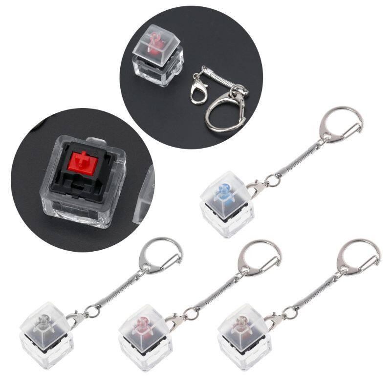 Cherry MX Switch Công Tắc Cơ Móc Khóa Cho Công Tắc Bàn Phím Bộ Dụng Cụ Kiểm Tra Không Có Đèn LED Đồ Chơi Giảm Căng Thẳng Quà Tặng