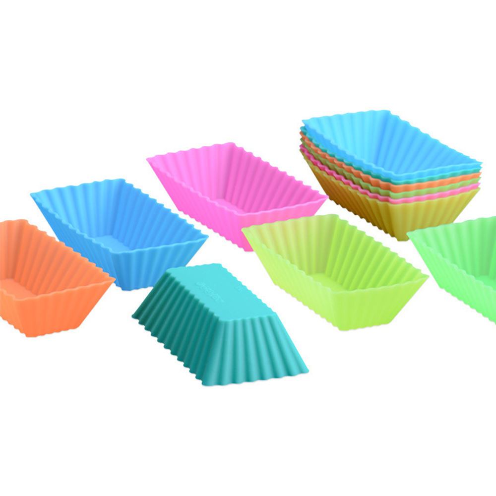 Bakeware Liner Muffin Mould Soft Form Cupcake Baking Mold Silicone Cake