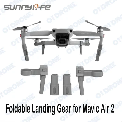 Sunnylife Mavic Air 2 Landing gear Foldable Support Leg Heightening Landing Gears Protectors for DJI Mavic Air 2