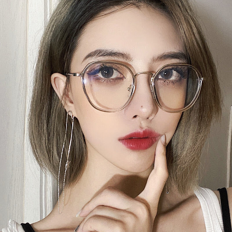 Polygon frame ultralight metal frame glasses