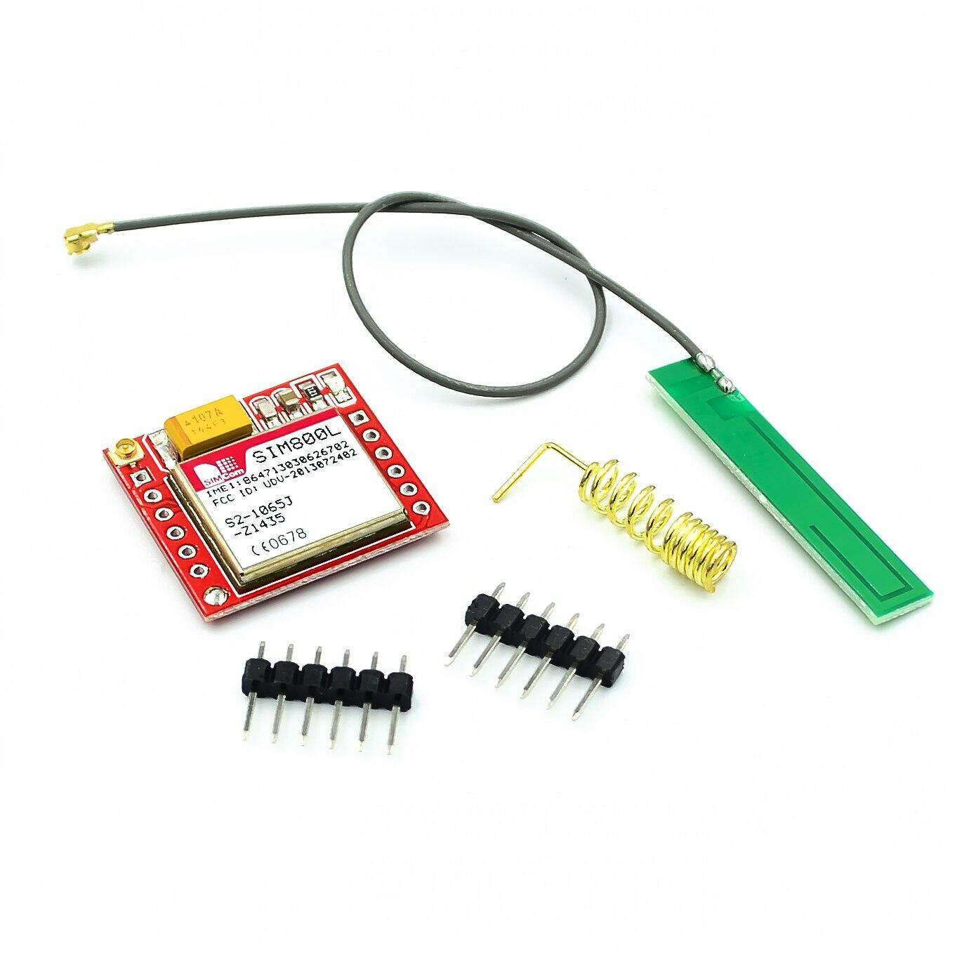Mô-đun GSM GPRS SIM800L Nhỏ Nhất Bo Mạch Lõi Thẻ MicroSIM Cổng Nối Tiếp TTL Bốn Băng Tần