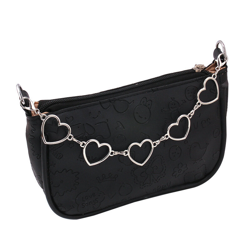Shoulder Bag Chain Strap Star-shaped Bag Chain Strap Personality Bag Pendant Multi-layer Chain Strap For Bags DIY Bag Handles