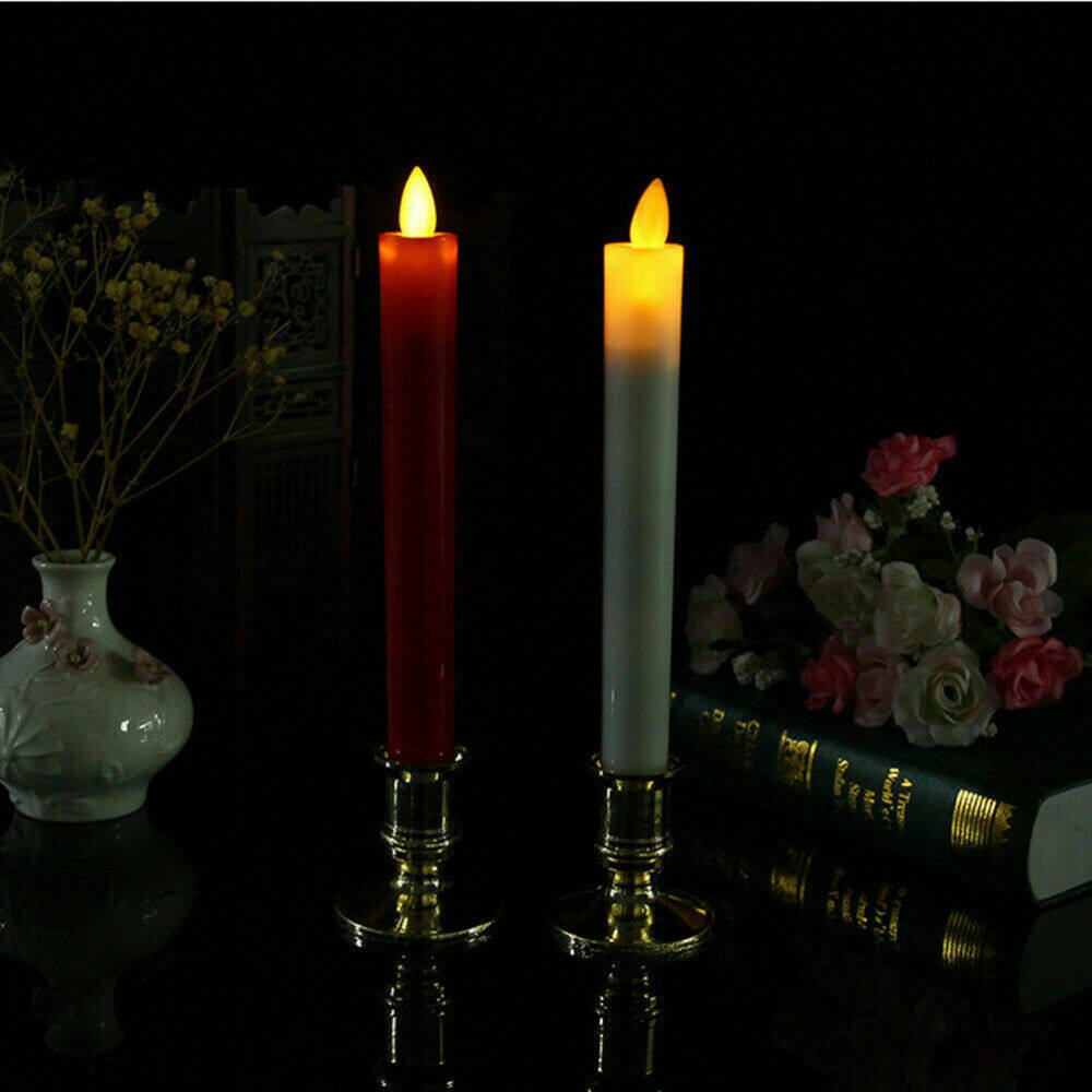 【Lightingeverthing】Long Cột Nến Mô Phỏng Điện Tử, Nến LED Không Lửa