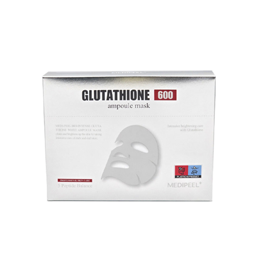 glutathione 600 ampoule mask Medi-Peel Bio-Intense White  Kosmos Beauty Lab Rapidly soothes and repairs the skin Genabelle Glutathione Brightening Ampoule Mask