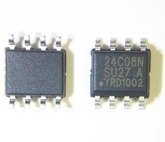 10pcs 24c08n-10su-2.7 24c08n at24c08 sop8 at24c08bn sop 24c08 sop-8 smd
