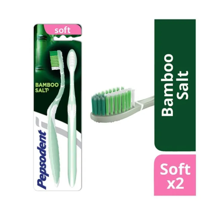 pepsodent bamboo toothbrush