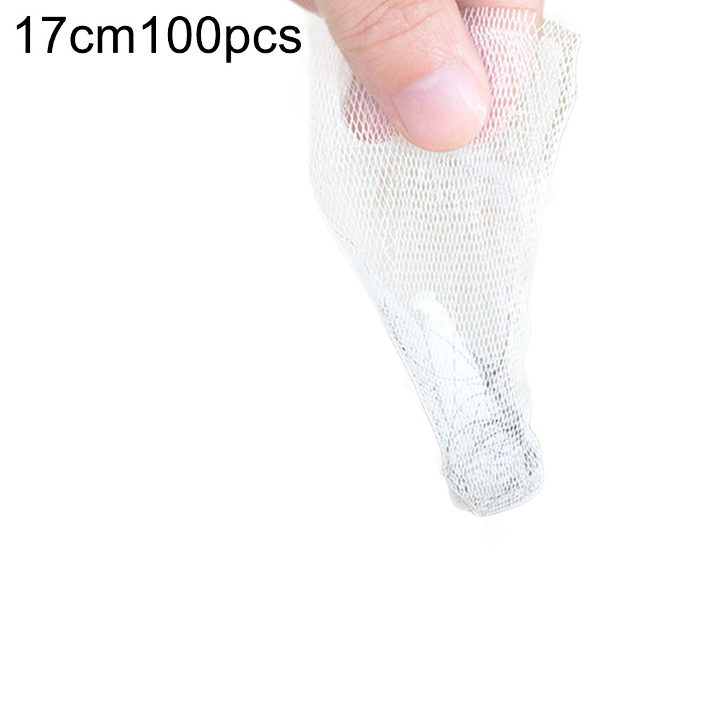 100Pcs Sink Strainer Garbage Filter Bag Net Mesh Kitchen Anti Clogging PouchLtp 100Pcs Anti-Blocking Net Filter Net Disposable Sink Pool Filter Net Residue Water Bag