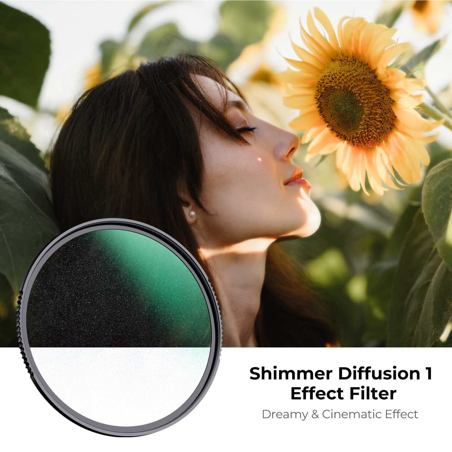 K&F Concept 49mm-82mm Shimmer Diffusion 1 Nano X Microlight Mirror Glass Filter With 28 Layers Coatings for Camera Lens 49mm 58mm 62mm 67mm 77mm 82mm