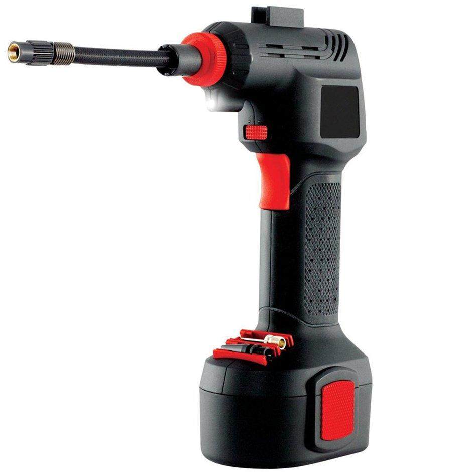 ที่ดีที่สุดขาย Air Hawk Pro อัตโนมัติไร้สายเครื่องสูบยางเครื่องอัดอากาศแบบพกพา By Carcool