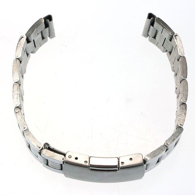 20mm Stainless Steel Watch Band Strap Straight End Bracelet Links Silver Malaysia