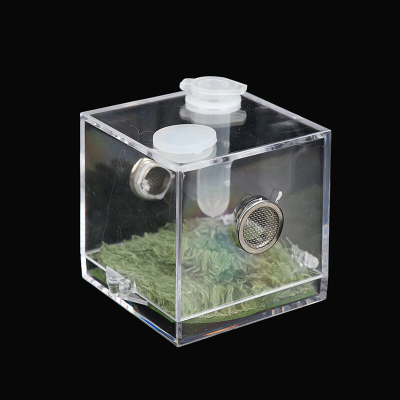 Ruyifang Reptile Breeding Box Acrylic Spider Lizard Scorpion Enti's Insect Terrarium Box