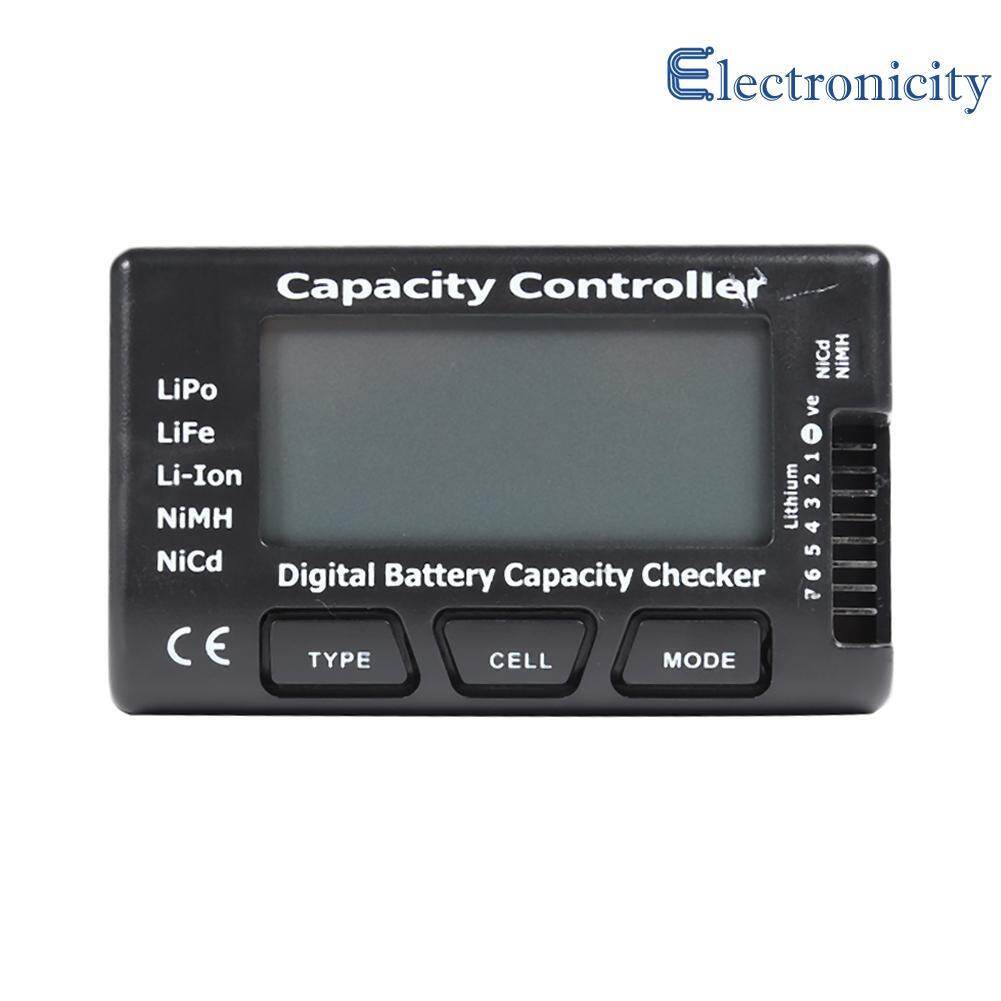 Digital battery capacity checker rc cellmeter 7 2-7s for lipo life li-ion