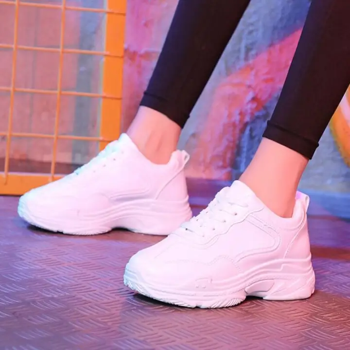 womens casual white trainers