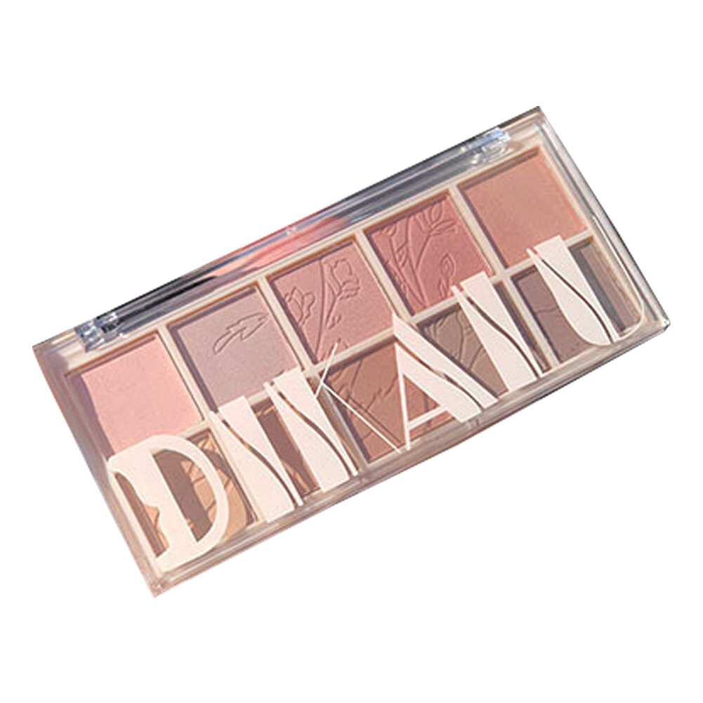 BEAUTYBIGBANG Phấn Mắt 10 Màu Nhũ Bóng Mờ, Màu Đất Tự Nhiên Không Thấm Nước Mặc Hàng Ngày, Trang Điểm Màu Mắt Mỹ Phẩm