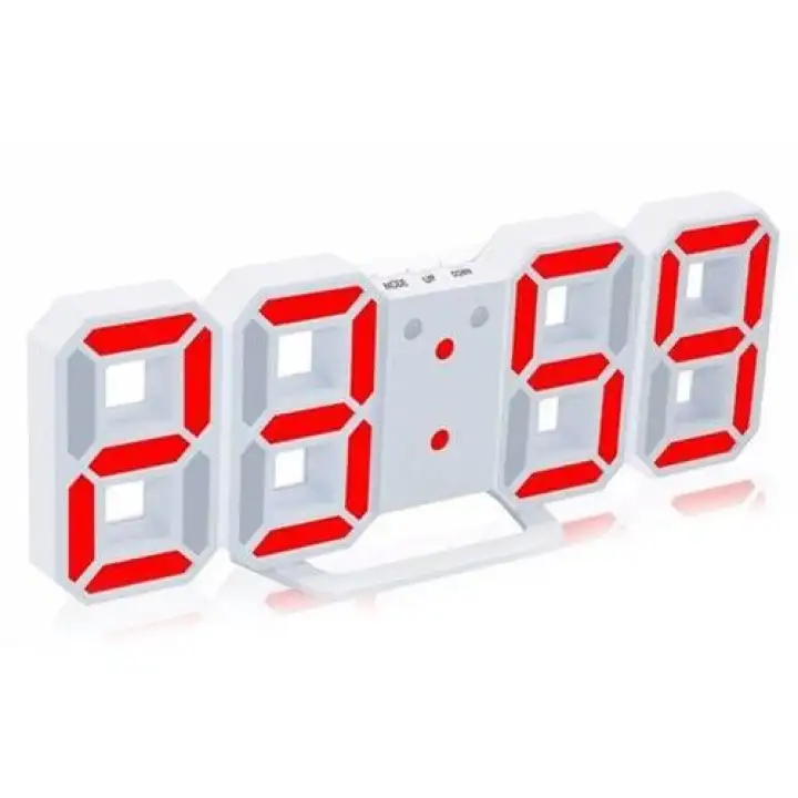 Vcob 3d Led Wall Clock Modern Digital Table Desktop Alarm Nightlight Lazada - Led Digital Wall Clock Supplier Malaysia Vcob 3d Led Wall Clock Modern Digital Table Desktop Alarm Nightlight Lazada - Led Digital Wall Clock Supplier Malaysia