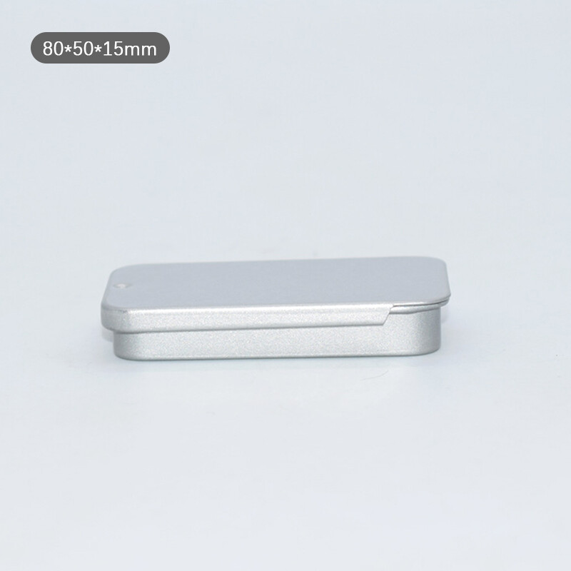 🔥🔥🔥[Quick delivery in stock] Metal Rectangular Empty Mini Tin Box Tinplate Push Candy Pill Cases Storage Box