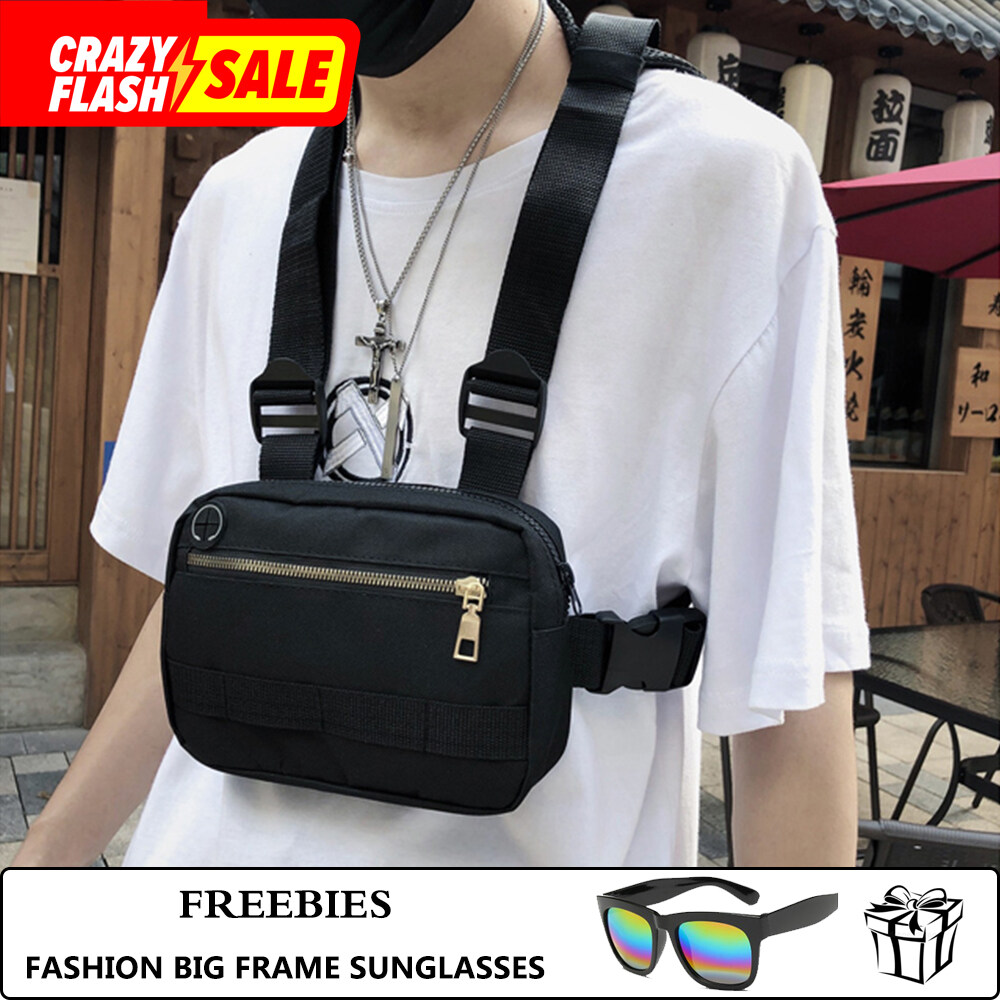 mens fashion chest bag