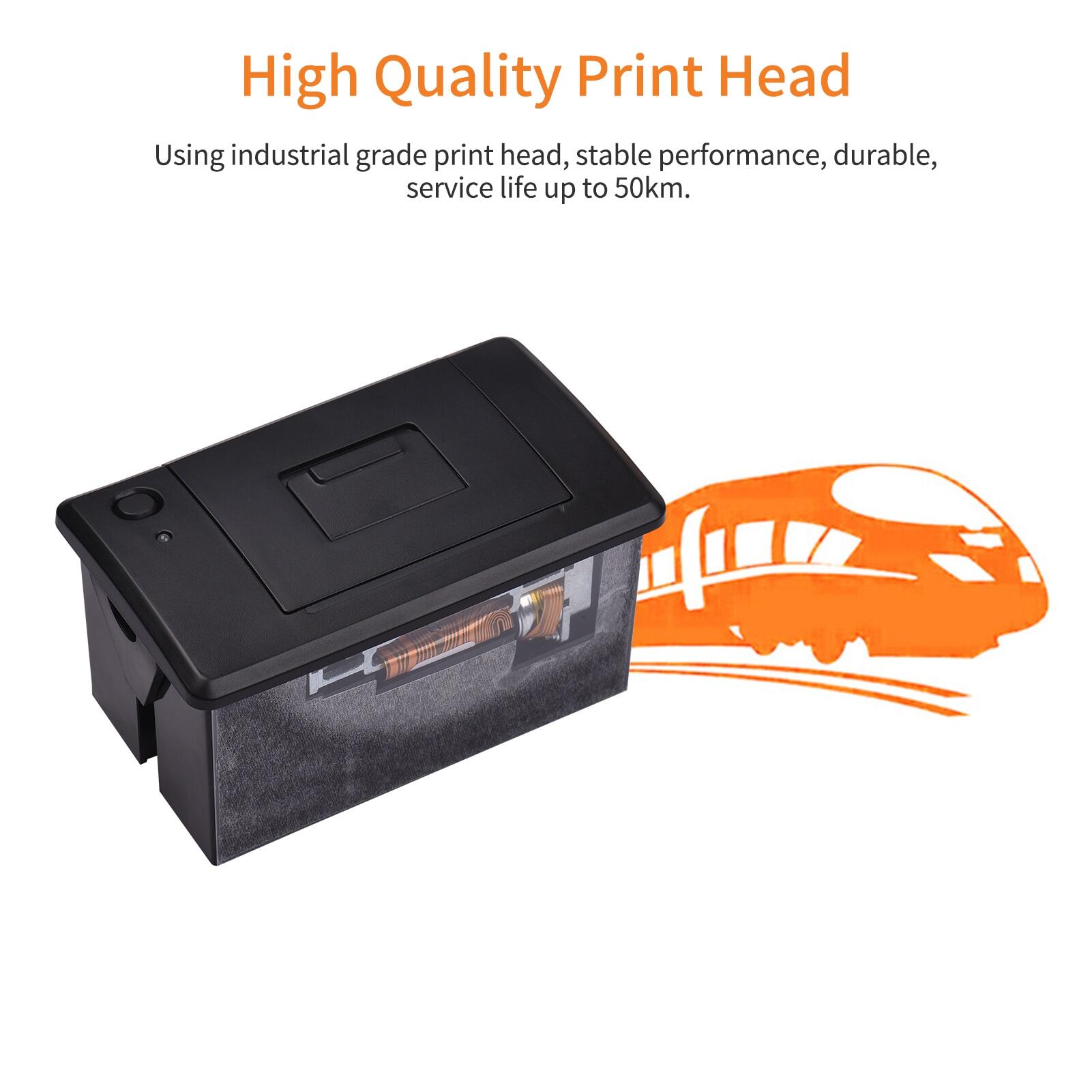 Embedded Thermal Receipt Printer 58MM Mini Printing Module Low Noise With USB/RS232/TTL Serial Port Support ESC/POS Commands