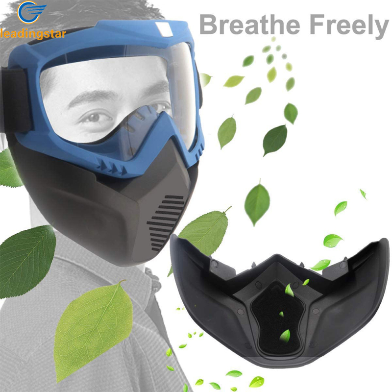 LEADINGSTAR Face Protector with Goggles Compatible with Nerf Rival Apollo Zeus Khaos Blasters Rival