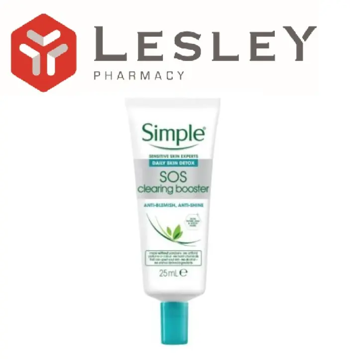 simple daily skin detox sos clearing booster