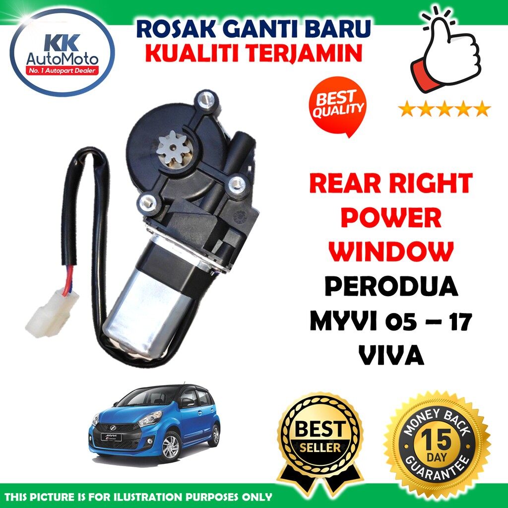 Best Quality Power Window Motor Perodua Myvi 2005 2017 Viva