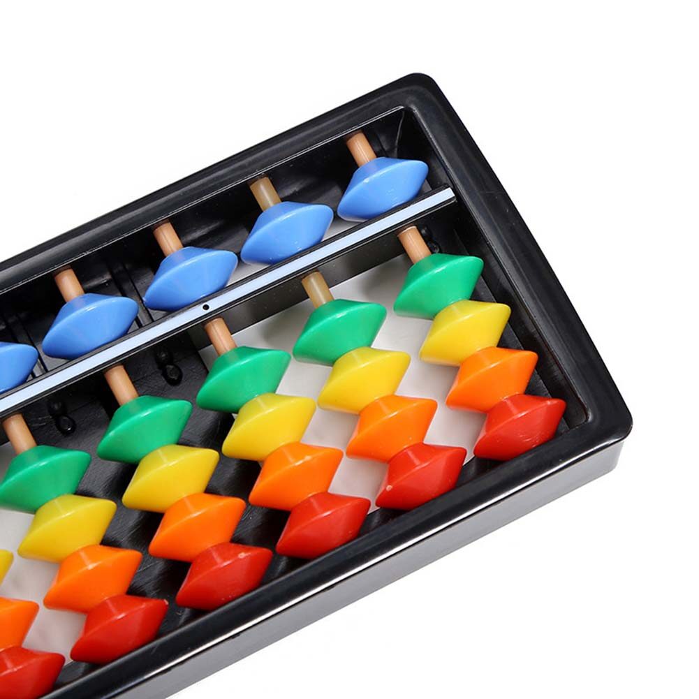 Colorful Abacus Arithmetic Soroban Maths Calculating Tools Kids Educational Toy