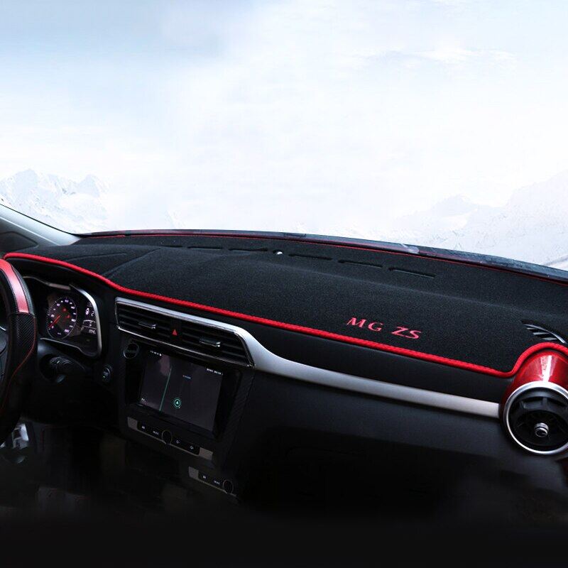 xuming For MG ZS 2017 2018 2019 Car dashboard cover Dash Mat Avoid Light Pad Instrument Platform Carpet Trim Accessories