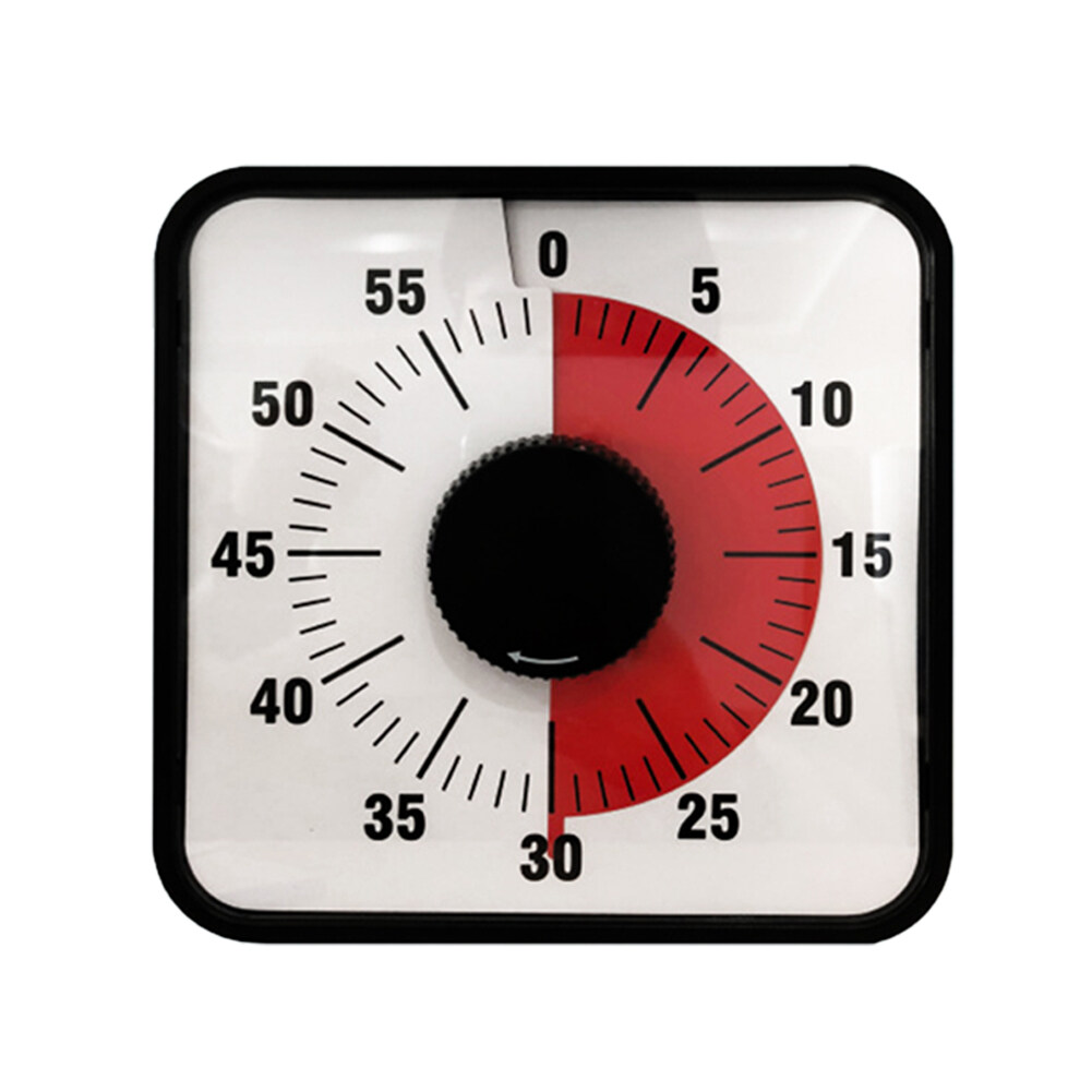 Kitchen Timer Stopwatch 60 Minutes Visual Timer Timing Set Back Leg