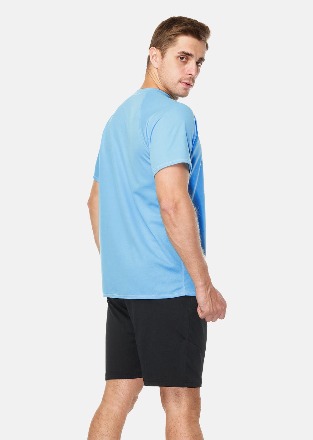 Charmo ผู้ชาย Rashguard DRY-Fit เสื้อผู้ชายสีทึบเสื้อ UV-ป้องกันผู้ชาย ...