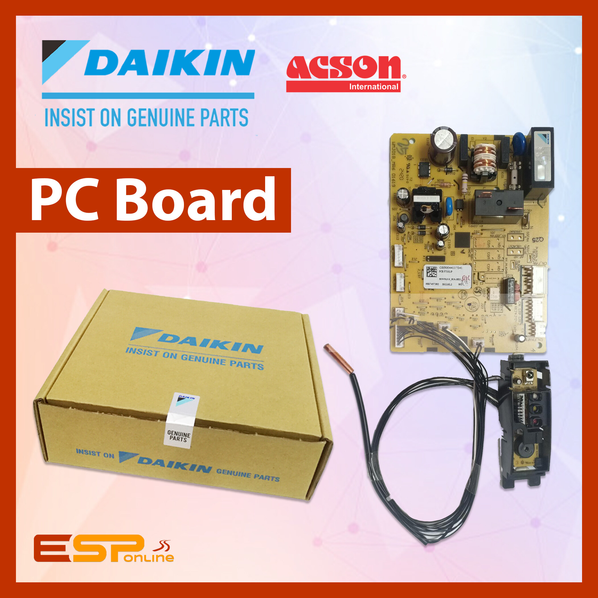 ic board aircond daikin