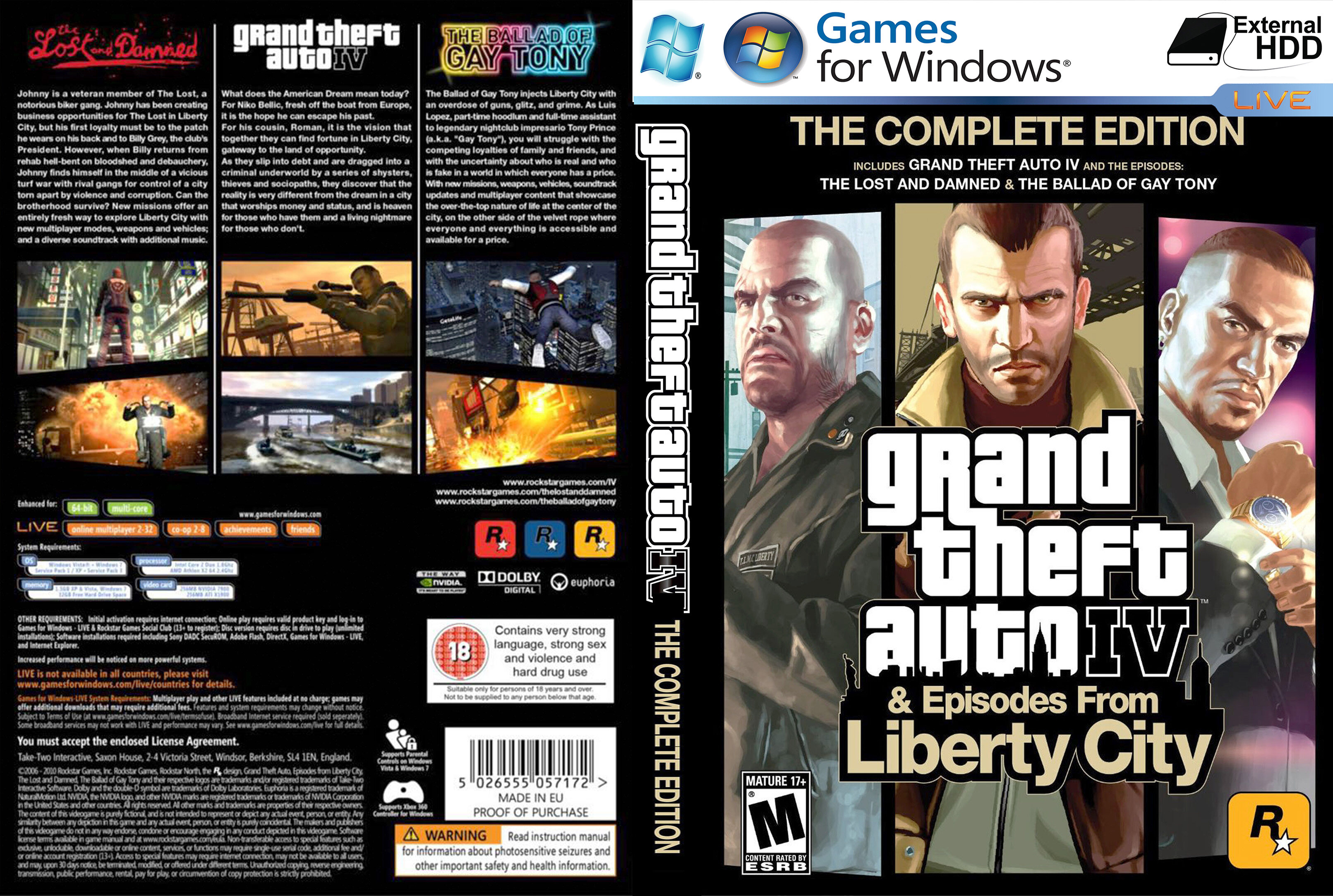 Grand Theft Auto IV system requirements