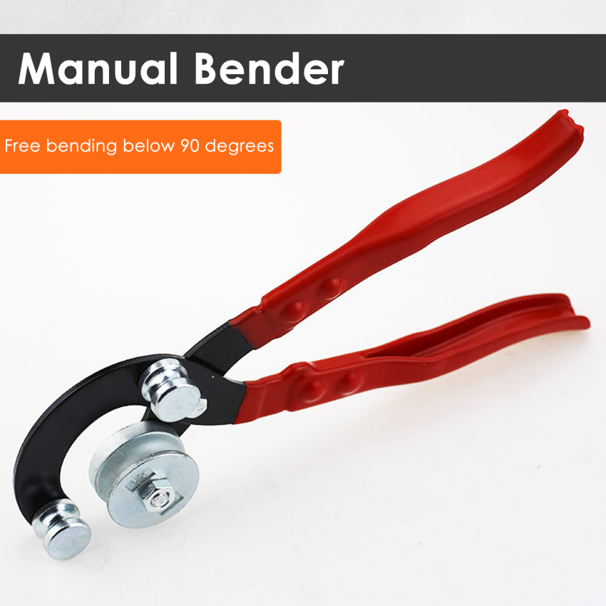 Manual pipe bender heavy duty tube bending machine3/16", 1/4", 5/16", 3/8" tubing bender tools pipe bending machine