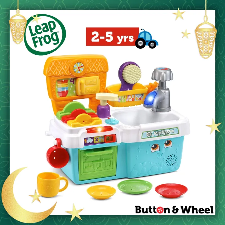 leapfrog scrub and play smart sink