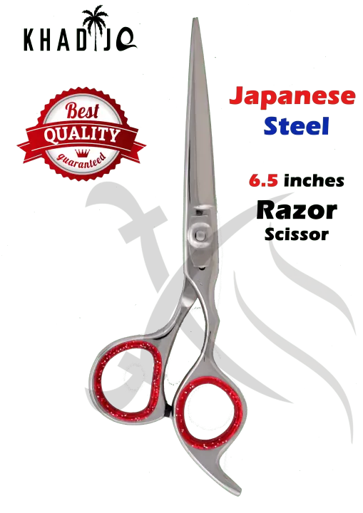 japanese steel hair cutting scissors