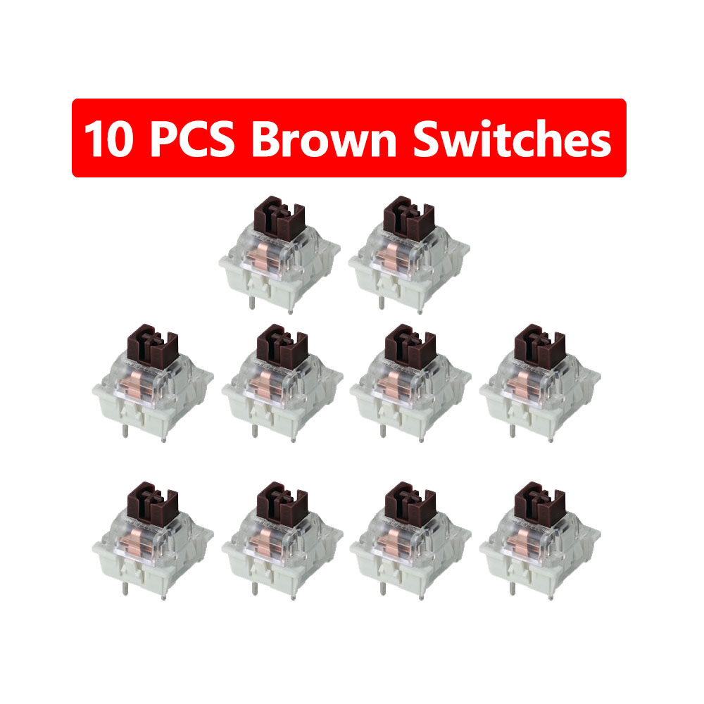 【DELIVER IN 3 DAYS】 OUTEMU Switches 10 PCS 3 PIN Mechanical Keyboard ...