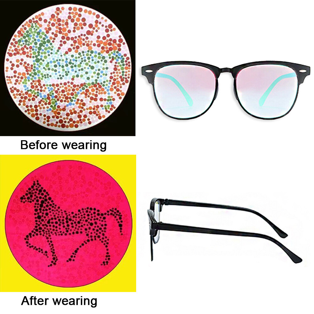 1pc Colorblindness Glasses Invisible Red Green Color Blind Glasses