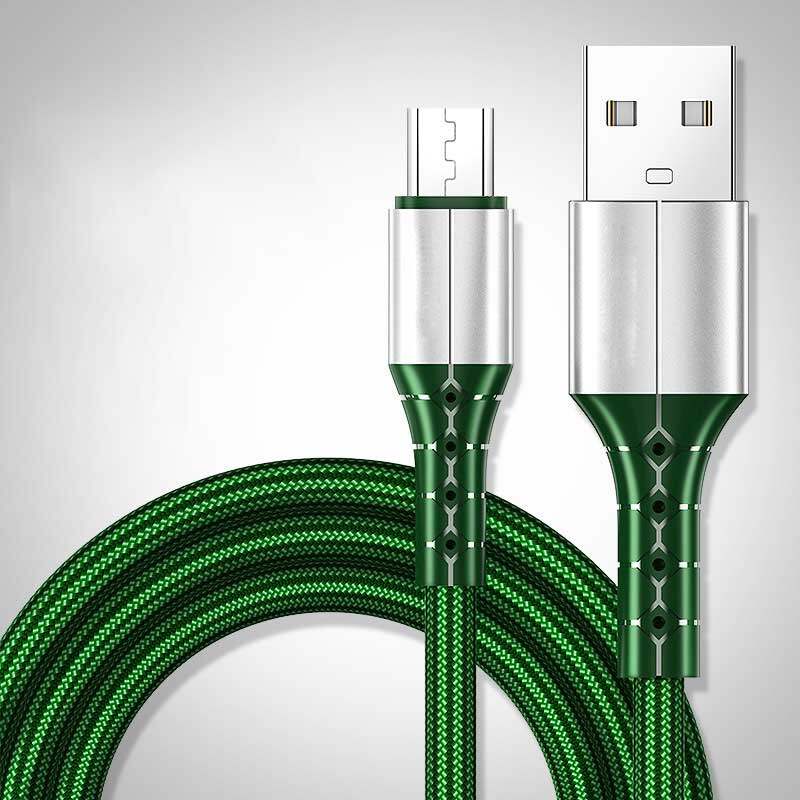 5A Fast Charging Cable Type C Micro USB Cord Nylon Braided Quick Charge Wire Data Transfer Cable For Xiaomi Huawei Mobile Phone
