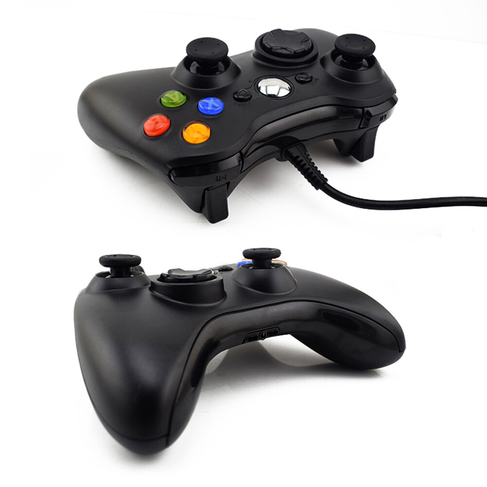 Data Frog USB Wired PC Gamepad Game Handle Controller Joystick for Windows
