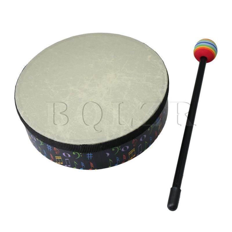 8 Inch Trẻ Em Bộ Gõ Tay Bộ Trống với Ký Hiệu Âm Nhạc Thiết Kế Nhiều Màu