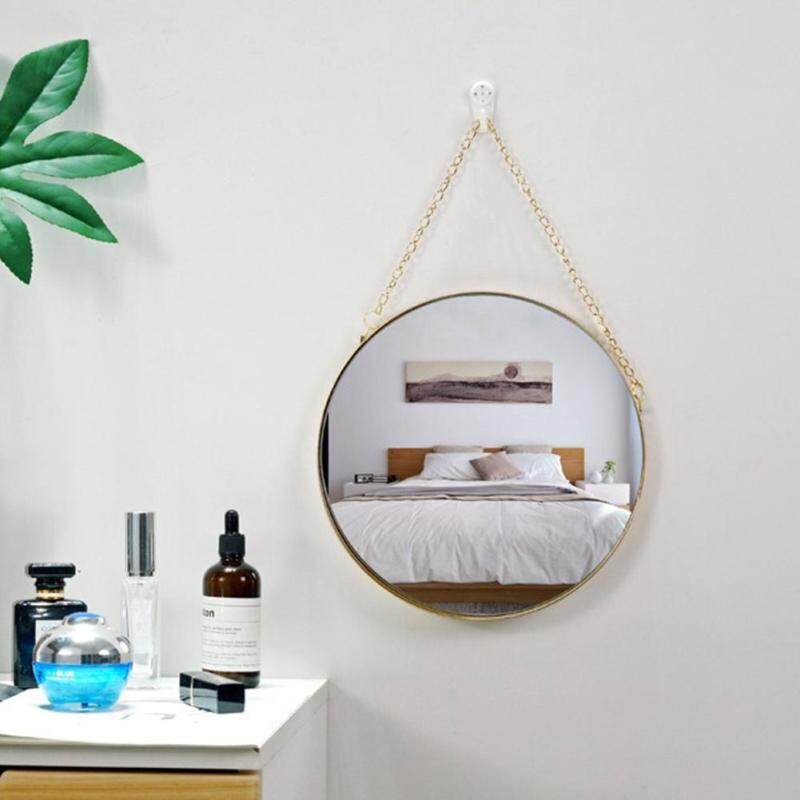 Trang trí tường mặt dây chuyền sáng tạo treo tường Bắc Âu gương phòng khách treo tường phòng ngủ phụ kiện nhà sáng tạo